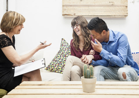 Photos of counselling session in Perth